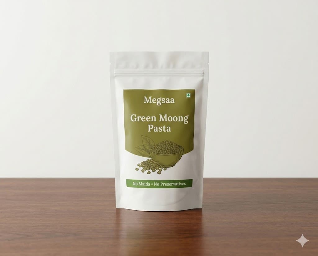 Green Moong Pasta